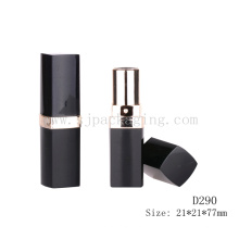 D290 квадратный черный с UV пустой бальзам для губ контейнеры оптом